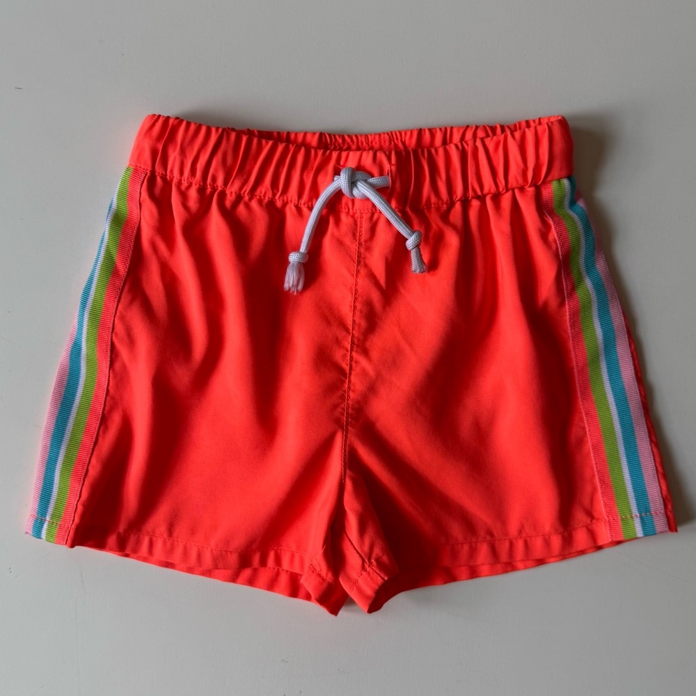 Jacadi Boys Neon Orange Boys' Swim Shorts - 3Y